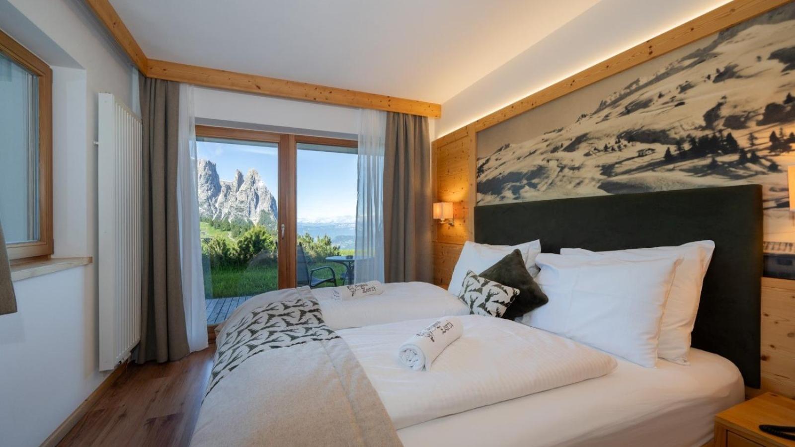 Berghotel Zorzi Seiser Alm Exterior foto